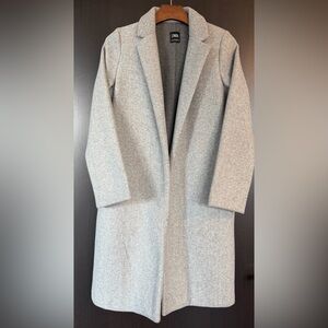 Women’s Zara Light Gray long Coat NWOT size S